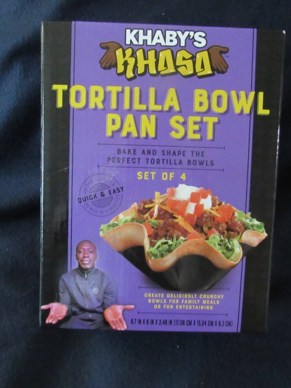 Khaby's Khasa, Tortilla Bowl Set.